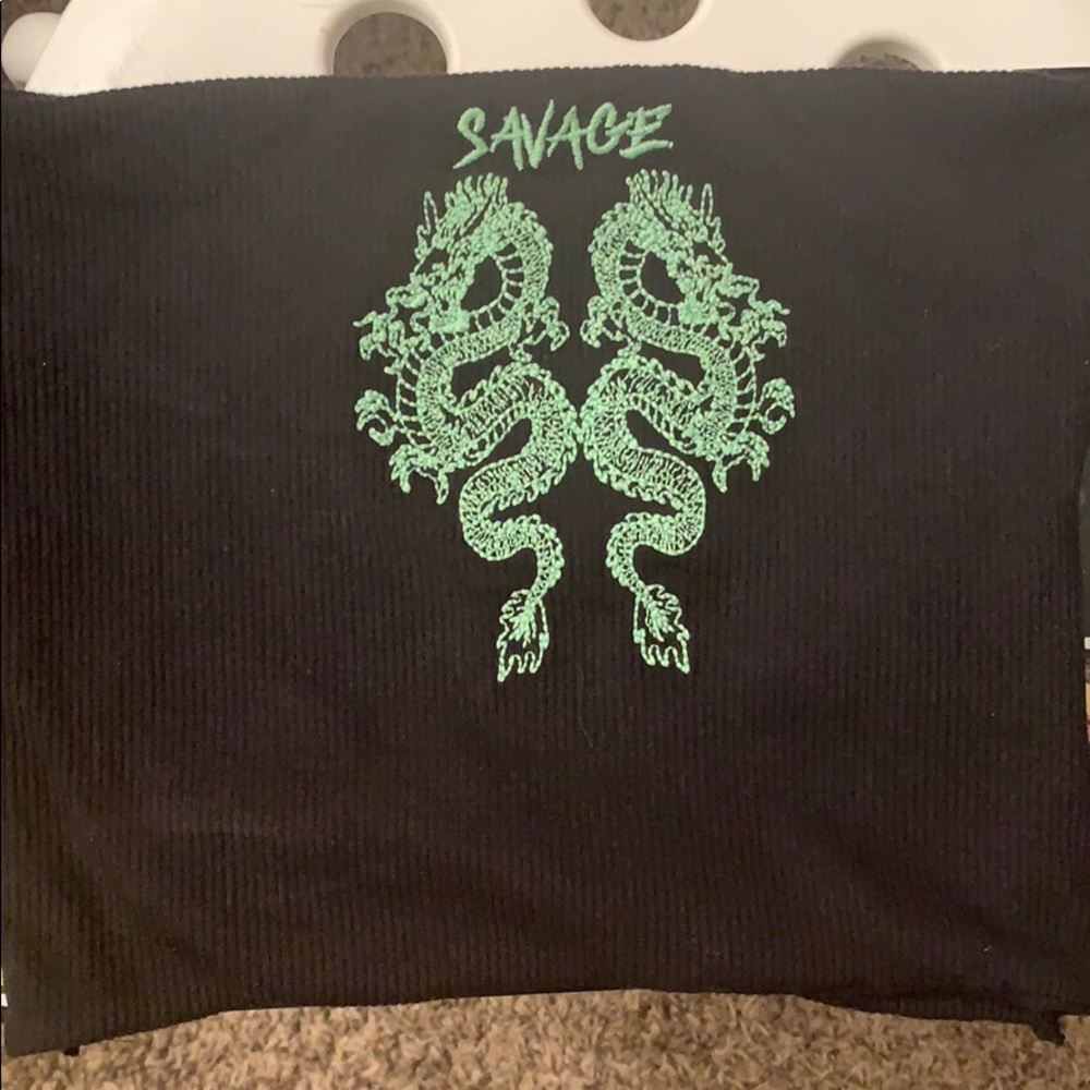 savage//dragons tube top